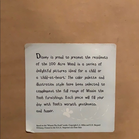 THREE WINNIE THE POOH PRINTS & FRAMES - Picture 4 of 4